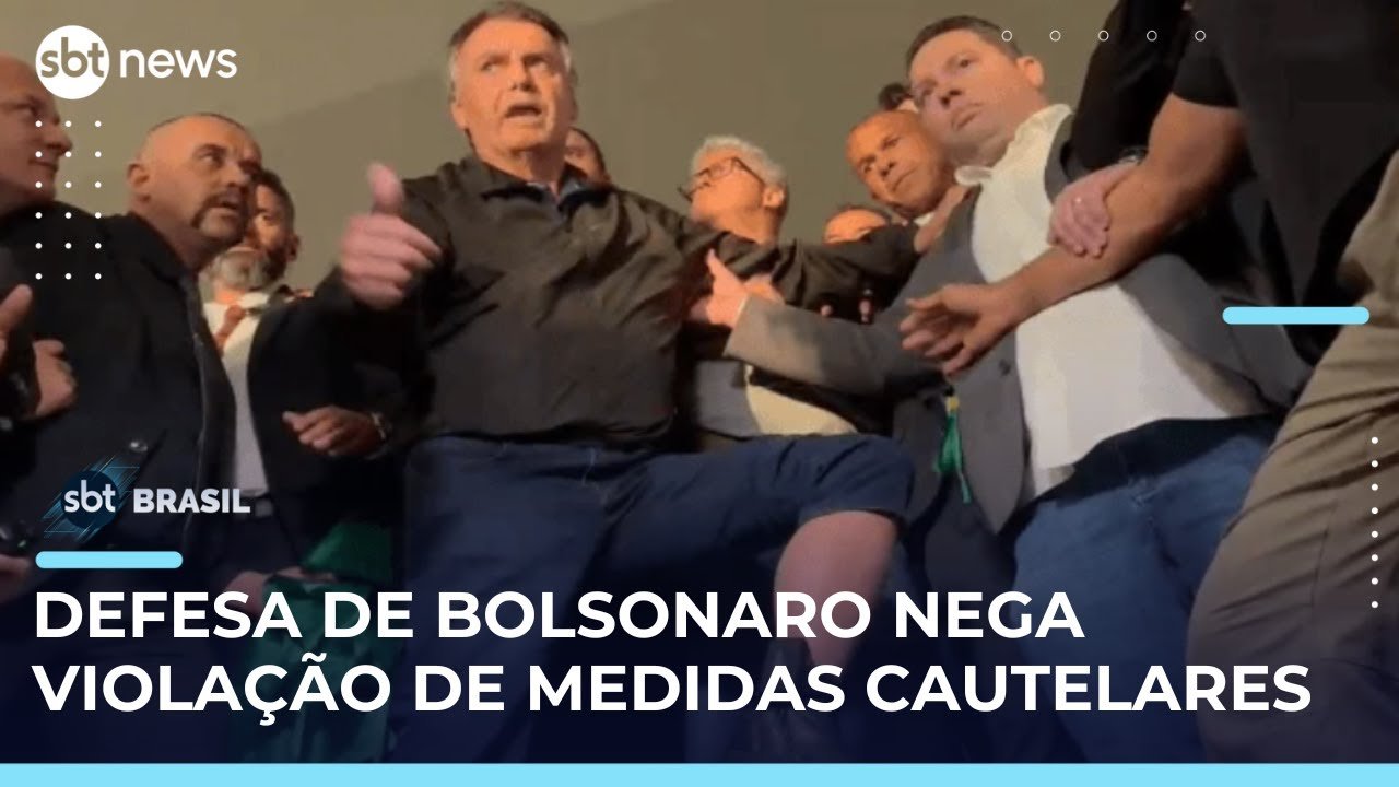 Defesa de Bolsonaro nega violação de medidas cautelares