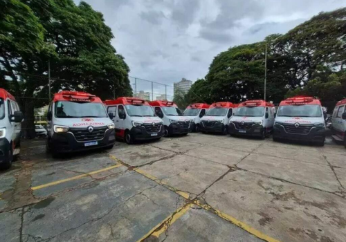 Após meses ociosos, ambulâncias começam a substituir viaturas antigas