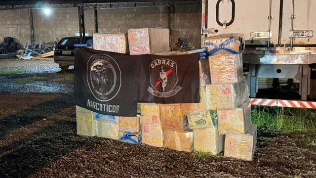 Caminhão com maconha destinada a Goiás é apreendido em posto de combustíveis