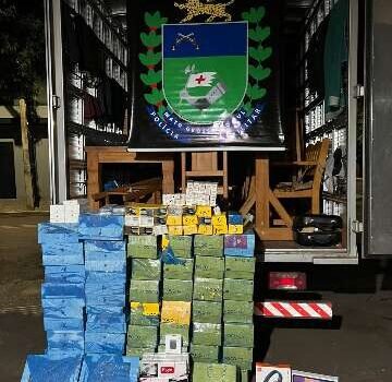 PM apreende R$ 1,7 milhão em celulares, Macbooks e canetas emagrecedoras