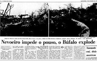 Belmira foi a “heroína improvável” na queda do Buffalo que matou 19 militares 