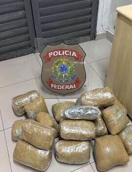 PF prende três em Corumbá por esquema internacional de tráfico de cocaína