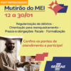 Sebrae realiza Mutirão do MEI com serviços gratuitos aos microempreendedores