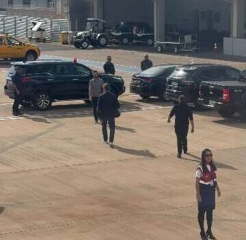 PGR é recebido por escolta na Capital e segue para a fronteira