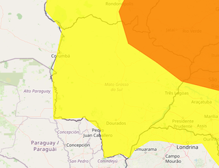 Segunda começa com chuva fraca e pode terminar com temporais isolados Segunda começa com chuva fraca e pode terminar com temporais isolados