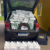 Batedor é preso ao abandonar carro com agrotóxicos na BR-267
