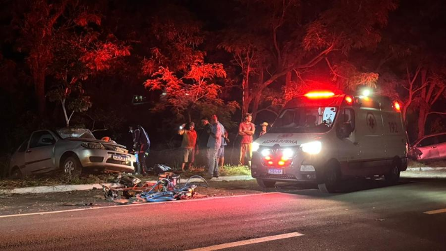 Motorista atinge anta, invade pista e deixa cinco feridos na MS-134