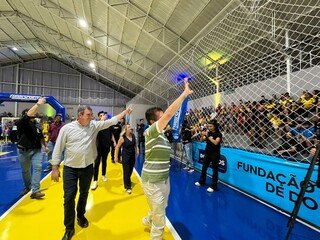 Após três anos fechado, ginásio reabre com reforma de R$ 5,8 milhões Após três anos fechado, ginásio reabre com reforma de R$ 5,8 milhões