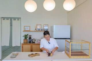 Do matcha ao missô, Luciana dá vida a doces com sabor do Japão