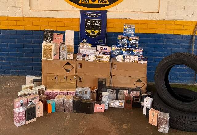 Contrabando copia tráfico e usa caminhões para transportar emagrecedores