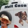 Cachorrinha Mell partiu e foi eternizada em motorhome da família
