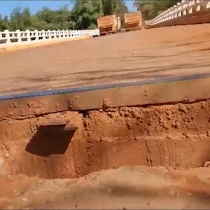 Veículos pesados devem buscar desvios durante reestruturação da “ponte gangorra"