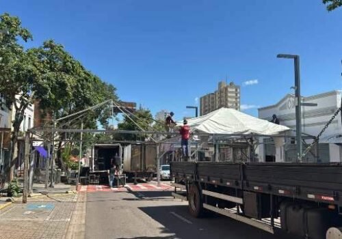 Lojista reclama de bloquinho de deputada que interditou trecho da 14 de Julho