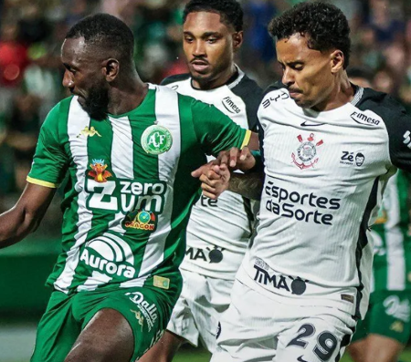 Chapecoense e Corinthians empatam sem gols na Arena Condá