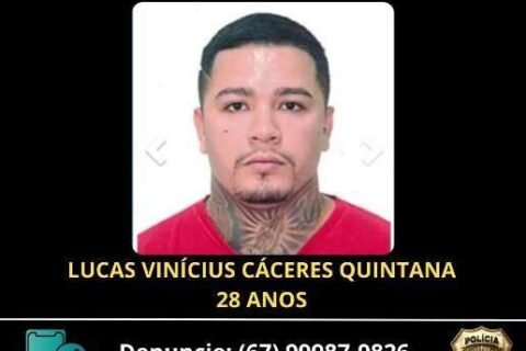 Polícia divulga foto de homem procurado por tentativa de homicídio