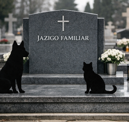 Proposta para sepultamento conjunto de animais e humanos tem 47% de rejeição