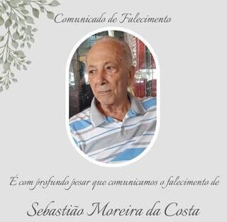 Morre Sebastião Moreira da Costa, referência nas barbearias e futebol da Capital Morre Sebastião Moreira da Costa, referência nas barbearias e futebol da Capital