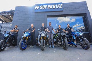 Referência em motos esportivas, FF Superbike reinaugura loja com festa