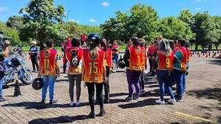 Mulheres fazem curso de pilotagem para ter mais prática e segurança no dia a dia