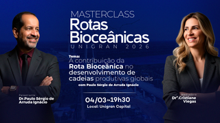 Masterclass debate impactos da Rota Bioceânica e lança MBA online Masterclass debate impactos da Rota Bioceânica e lança MBA online