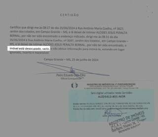 Em 2024, cartório procurou Bernal e encontrou vazio imóvel palco de morte  