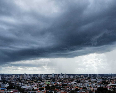 Mais de 40 cidades de MS estão em alerta de tempestade