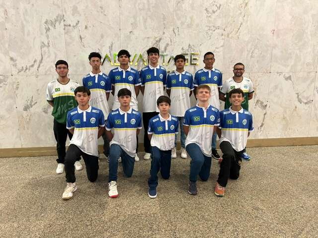 Seleção de MS Sub-16 garante acesso à elite do vôlei nacional em 2027