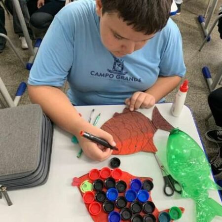 Da sala de aula ao mundo: alunos da Reme levam arte sustentável à COP15