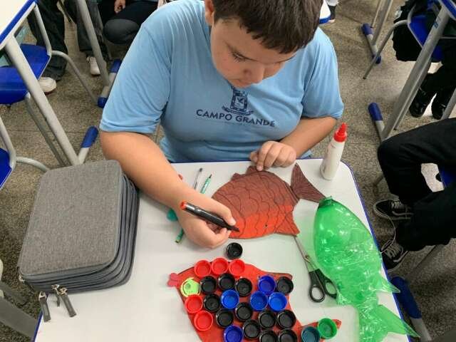 Da sala de aula ao mundo: alunos da Reme levam arte sustentável à COP15