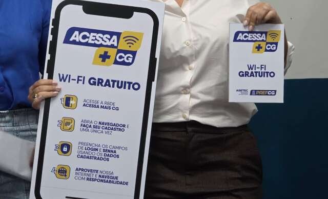 Campo Grande ganha aplicativo de serviços e 187 novos pontos de Wi-Fi público