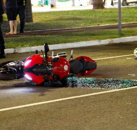 Homem empurra PM durante perseguição na Avenida Afonso Pena