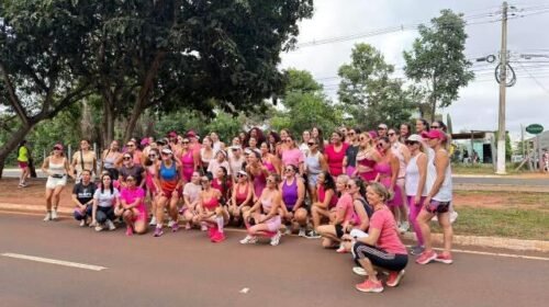 No dia delas, mulherada trocou descanso por corrida no parque