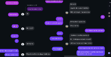 Professor troca mensagens sexuais com alunos por rede social de escola