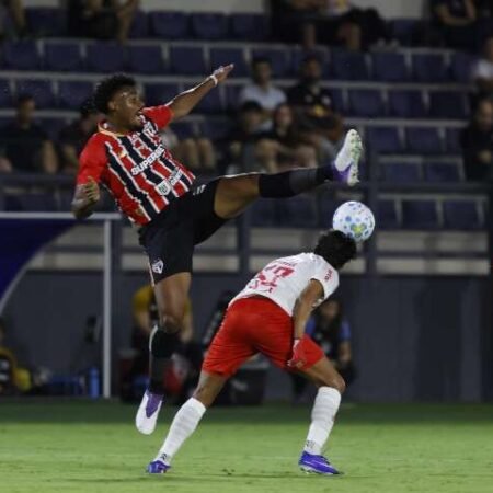 Bragantino abre o placar, mas São Paulo vira e vence por 2 a 1