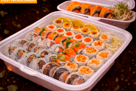 Combo de 50 peças por R$ 50 continua em março no Joe Sushi Bar