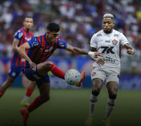 Bahia e Vitória empatam com golaço em clássico na Fonte Nova