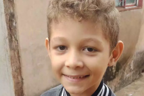 Após explosão, sonho de menino é “voltar ao normal e estudar”