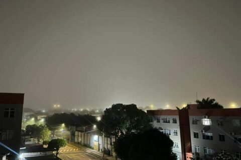 Campo Grande soma 64 mm de chuva e tem noite de neblina com garoa fina