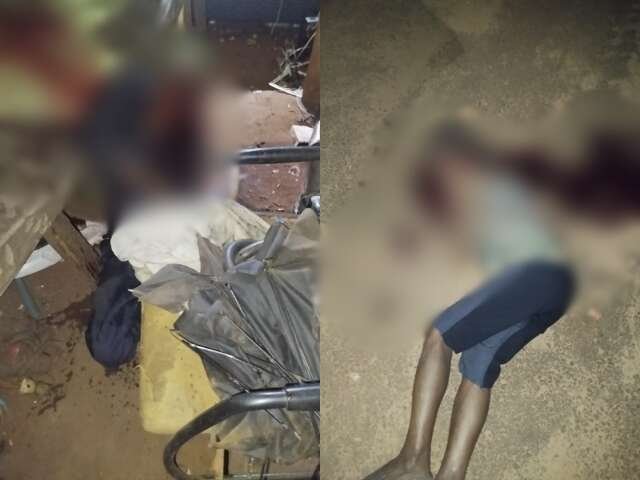 Suspeito foge após assassinar casal com facão no Jardim Noroeste