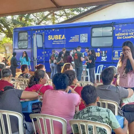 Consultório móvel atende pets na Vila Nasser até sexta