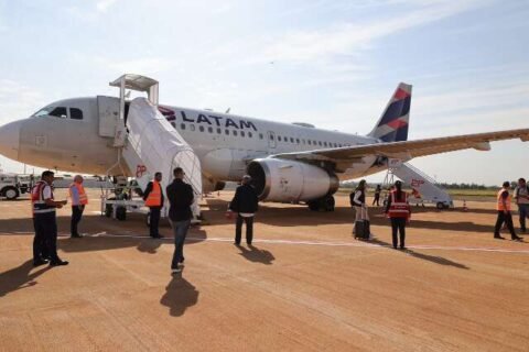 Sete meses após retomar voos, Latam inicia frequência diária Dourados-SP