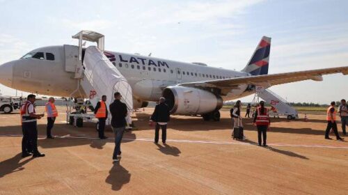 Sete meses após retomar voos, Latam inicia frequência diária Dourados-SP