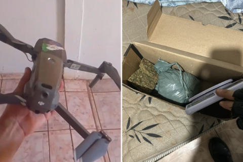 Piloto de drone é preso por levar maconha e haxixe à penitenciária