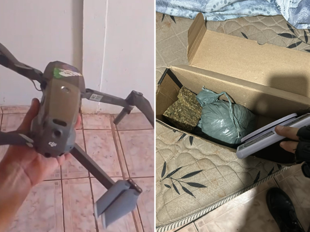 Piloto de drone é preso por levar maconha e haxixe à penitenciária