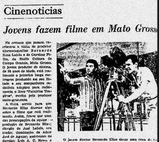 Após 59 anos, pesquisa descobre originais de 1º filme da Capital