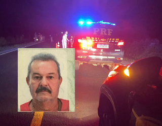 Homem de 61 anos morre após queda de moto na BR-060 Homem de 61 anos morre após queda de moto na BR-060