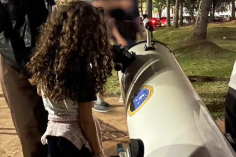 Clube promove observação astronômica gratuita na UFMS