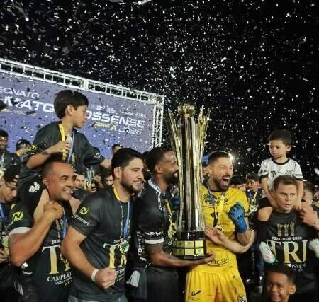 Após vitória na final, Operário celebra tri e projeta estreia na Série D