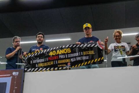 Servidores do Detran param por 24h após protesto