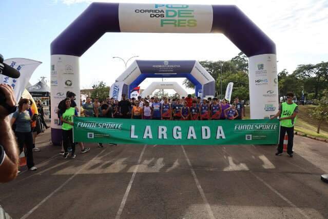 Treinão reúne mil pessoas e inicia preparação da Corrida dos Poderes